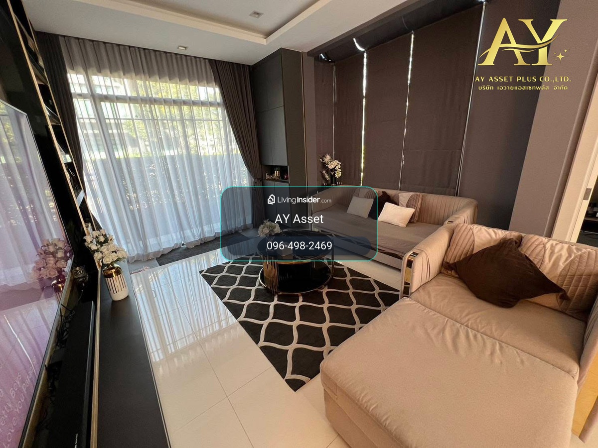 🏡ขายด่วน❗️ บ้านเดี่ยวหลังมุมเฟอร์นิเจอร์ครบครัน พร้อมอยู่ราคา 11.9 ล้าน 80 ตร.ว. สุดคุ้ม ใหญ่ที่สุดในโครงการบางกอกบูเลอวาร์ด รังสิต ปทุมธานี – รูปที่ 4