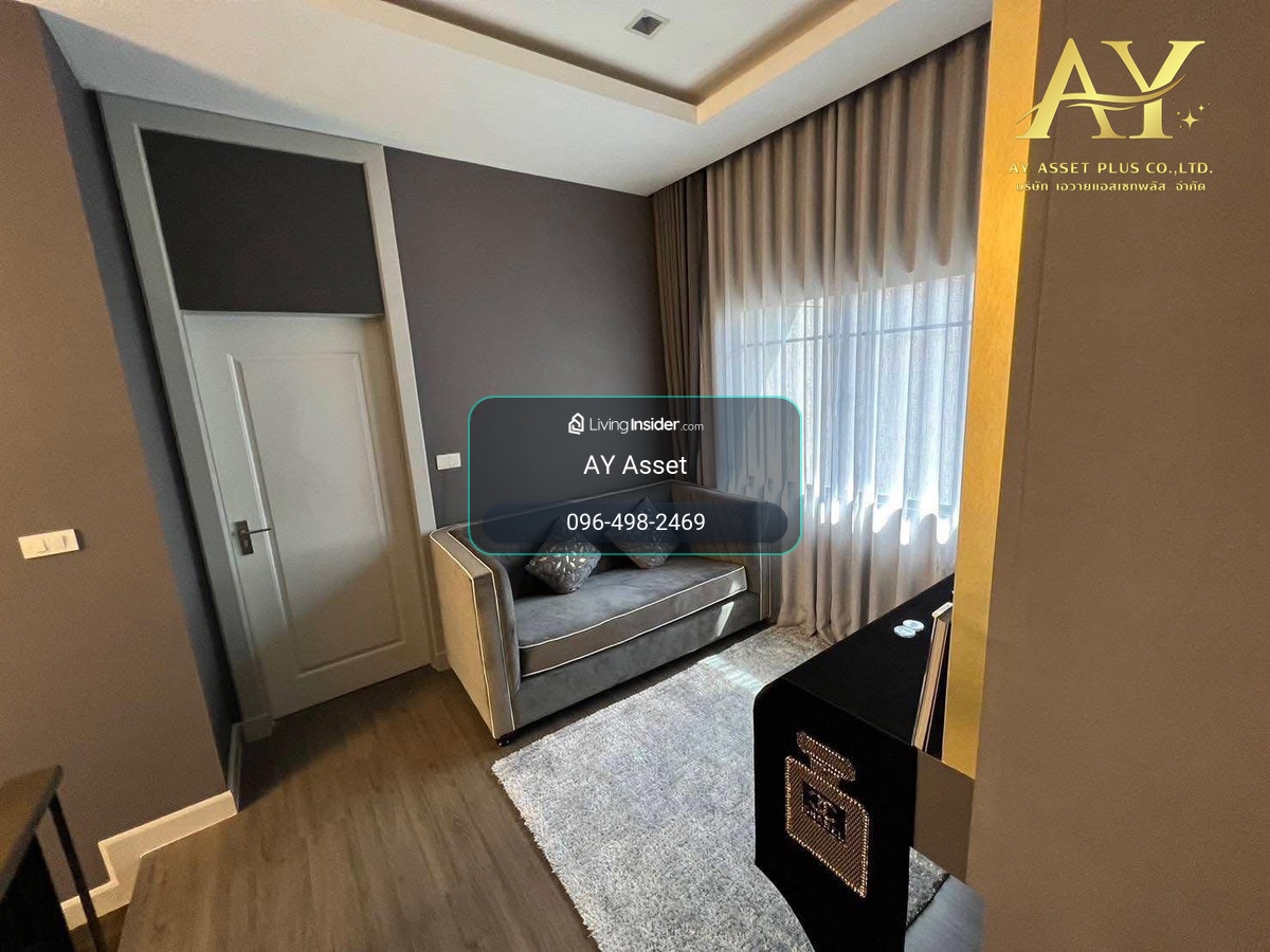 🏡ขายด่วน❗️ บ้านเดี่ยวหลังมุมเฟอร์นิเจอร์ครบครัน พร้อมอยู่ราคา 11.9 ล้าน 80 ตร.ว. สุดคุ้ม ใหญ่ที่สุดในโครงการบางกอกบูเลอวาร์ด รังสิต ปทุมธานี – รูปที่ 2