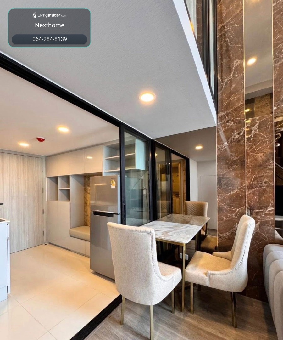 🔥For Rent Now🔥 SO Origin Kaset Interchange, Duplex unit with high ceiling, 38 sq.m., 20th floor, next to BTS Kasetsart University, fully furnished, ready to move in. – รูปที่ 4