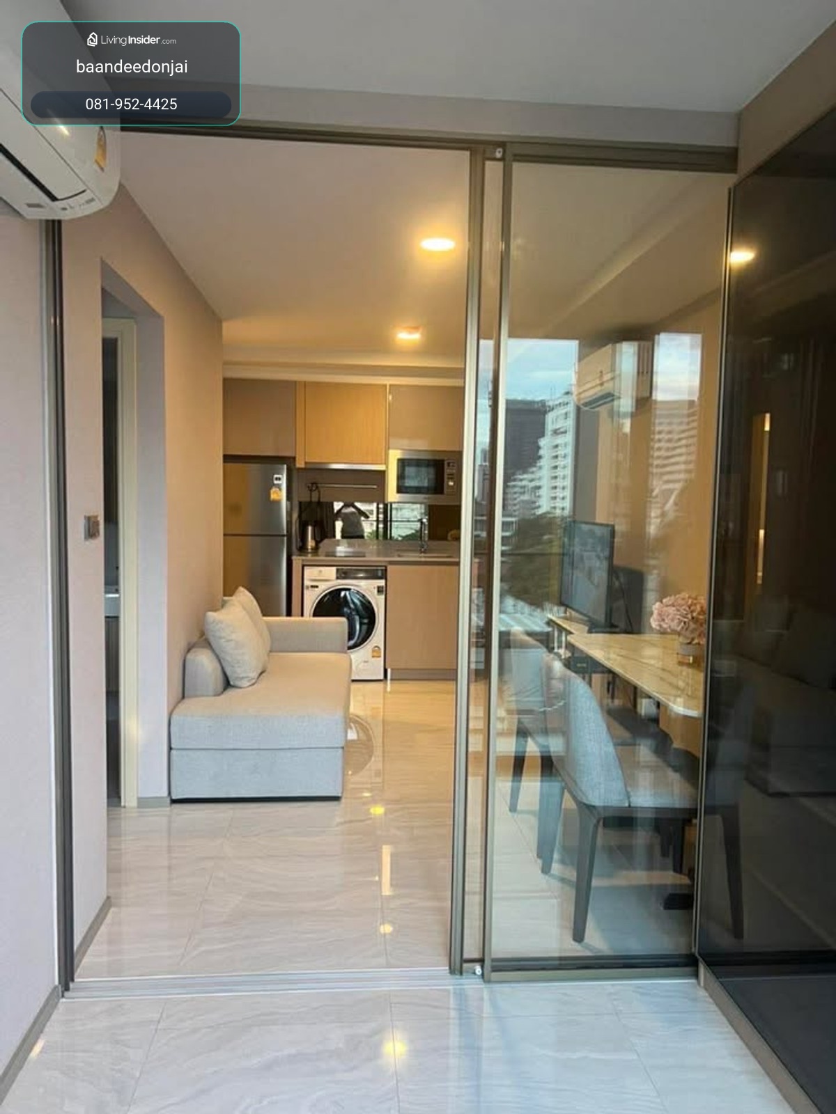 ให้เช่าคอนโด Walden Asoke (39 ตร.ม.) 2 นอน 2 น้ำ พร้อมเข้าอยู่ – รูปที่ 4