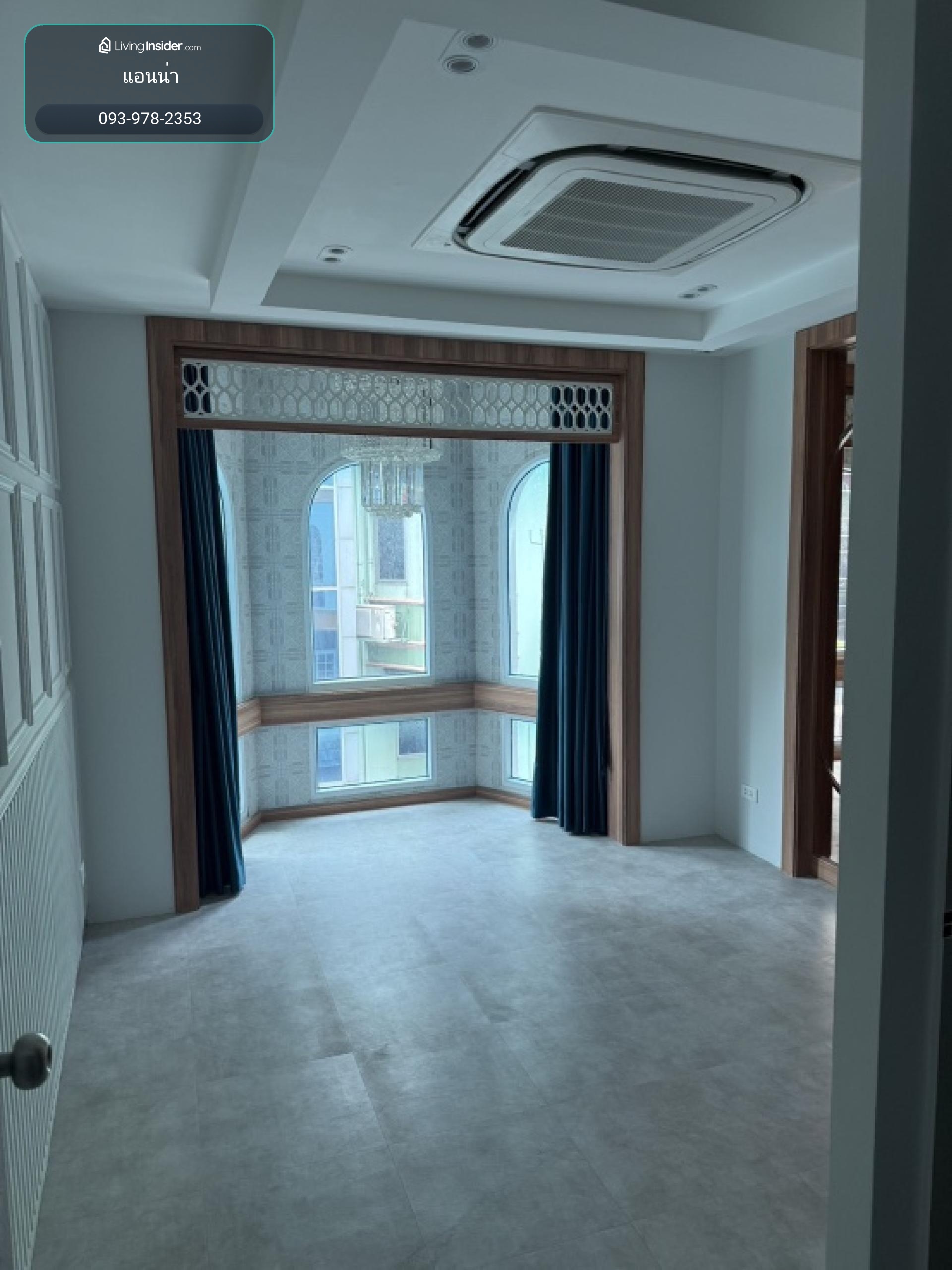 Shophouse for rent, 1 pair, 5 floors, built in air conditioning, elevator, good location.Near BTS Ploenchit Chidlom, Ratchaprasong intersection, 240 sq m., suitable for use as a residence. or beautiful shops – รูปที่ 4
