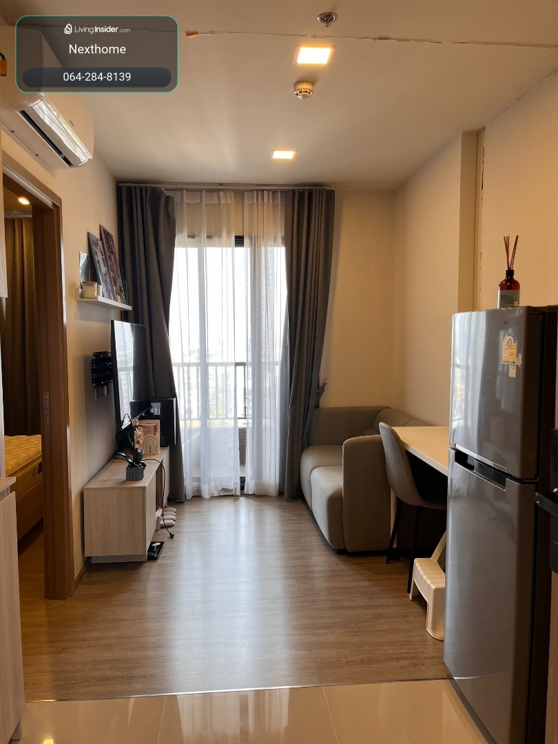 🔥ให้เช่าด่วน🔥 Nia By Sansiri 1 ห้องนอน 29 ตร.ม. ชั้น 9 ใกล้ BTS พระโขนง มี Shuttle Bus ฟรี เฟอร์ครบ – รูปที่ 2