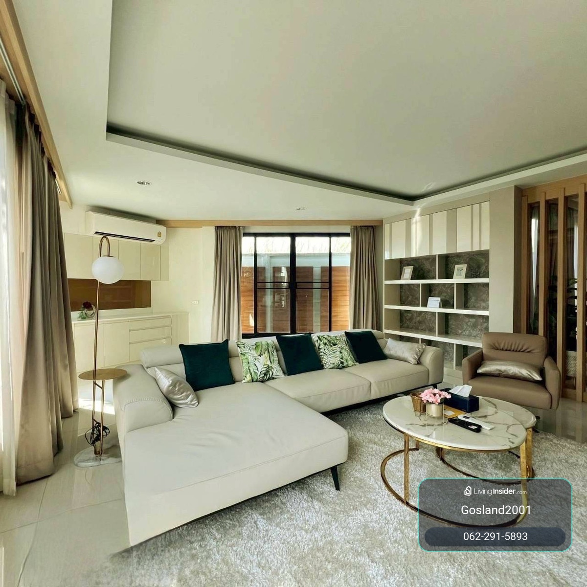 Single house for rent, Areeya Como Primo Bangna-Wongwaen, near Mega Bangna, beautiful house, fully furnished. Ready to move in – รูปที่ 3