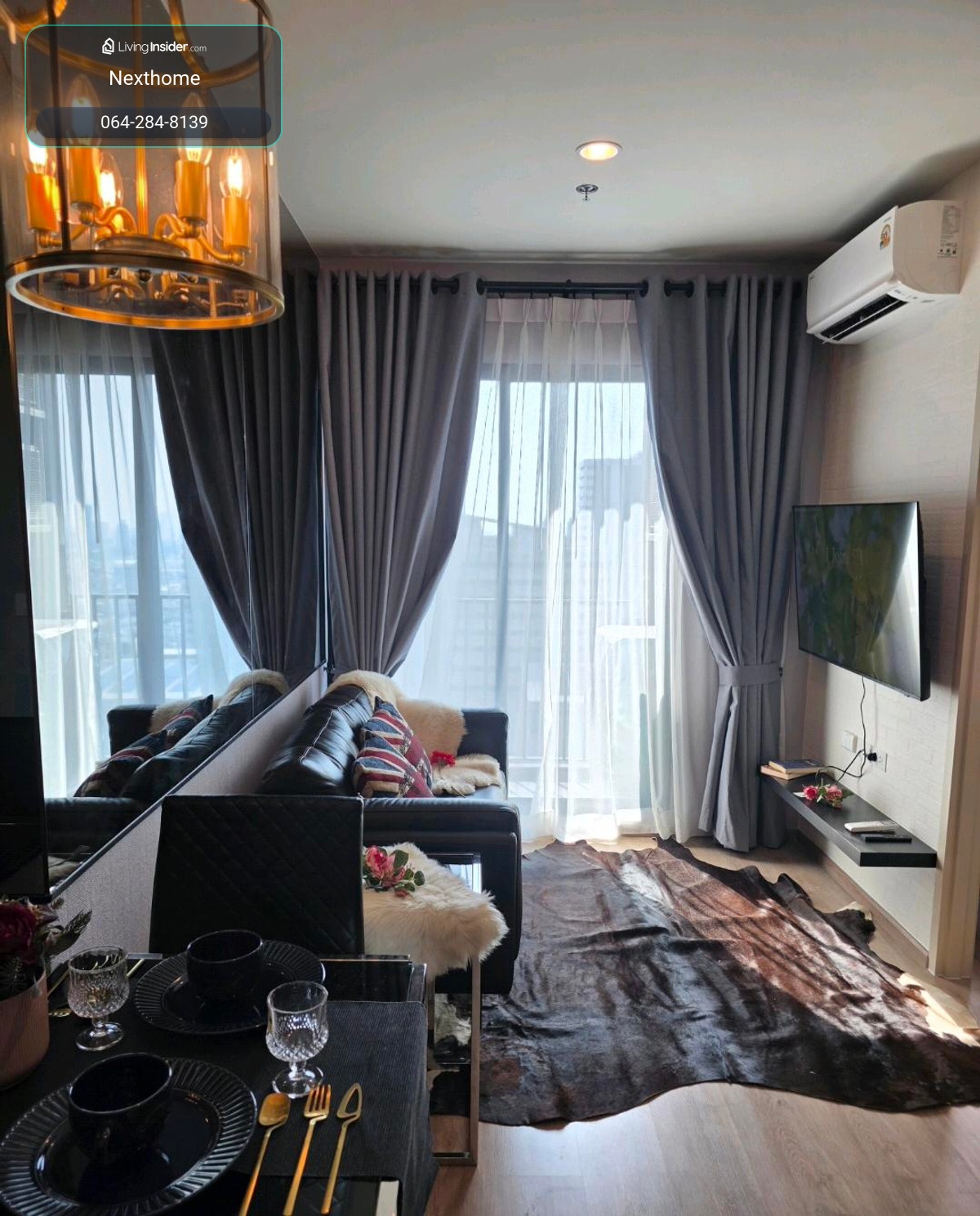 🔥For Rent Now🔥 NUE District R9, 26th floor, unobstructed city view, 26 sq.m., Modern Luxury interior, next to Central Rama 9. – รูปที่ 2