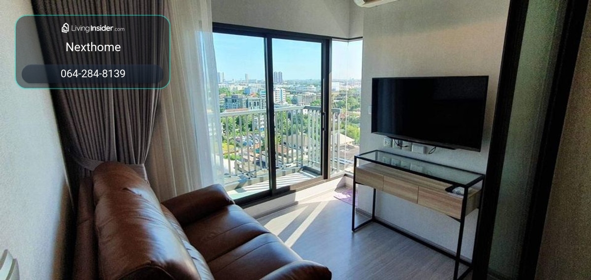 🔥ให้เช่าด่วน🔥 Life Sukhumvit 62 ห้องมุม 1 Bed Plus 38 ตร.ม. วิวสะพานภูมิพล+บางกระเจ้า ใกล้ BTS บางจาก – รูปที่ 3