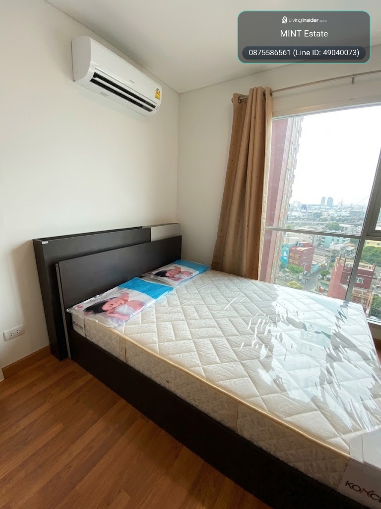 ว่างพร้อมอยู่ | คอนโดลุมพินี เพลส รัชดา-สาธุ | 1 ห้องนอน | 29 ตร.ม. | ชั้น 12 | ห้องมุม  – รูปที่ 3