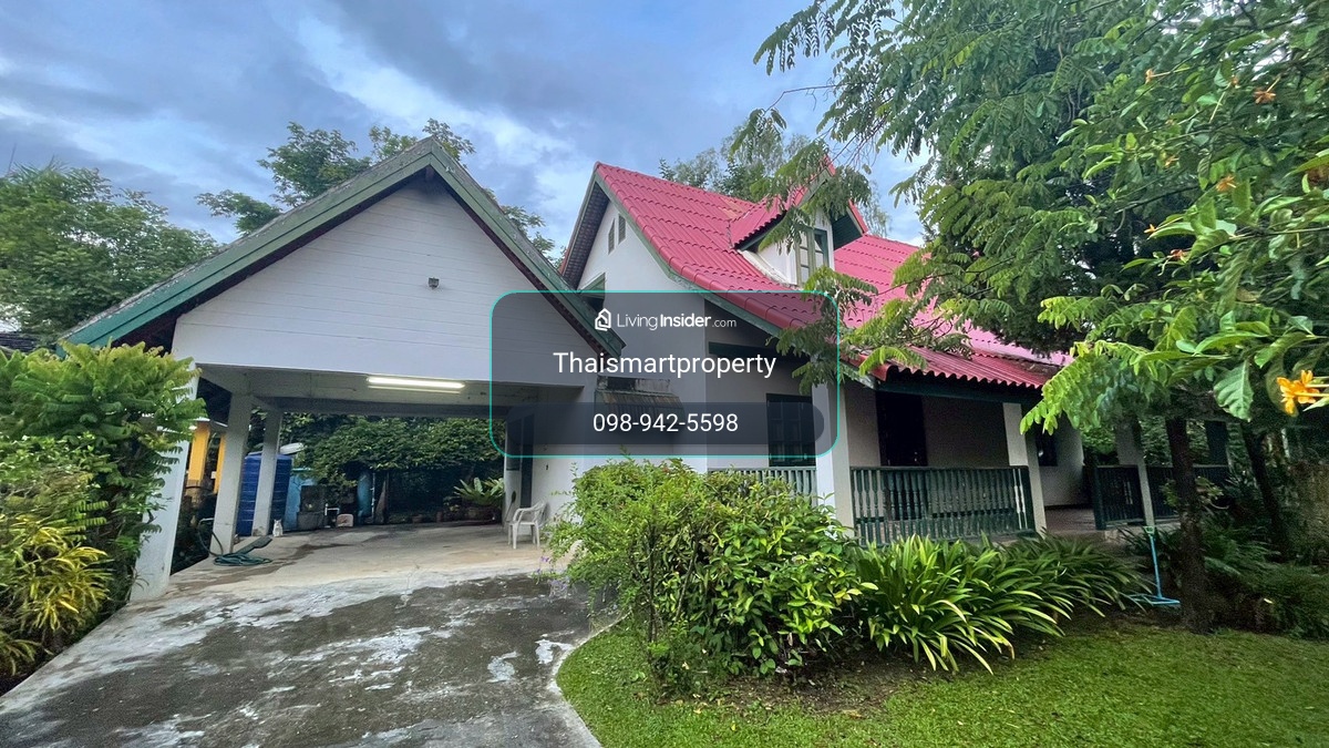 บ้านสวนสไตล์ยุโรป-ล้านนา ทำเลเงียบสงบ ดอยสะเก็ด-บ่อสร้าง จ.เชียงใหม่ – รูปที่ 2