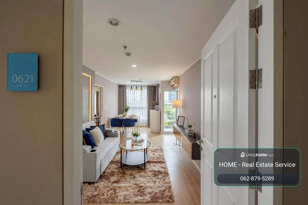 ห้องใหญ่ 2 ห้องนอน ฟังก์ชันดี พร้อมอยู่ 🔥 U Delight 2 Bangsue Station / 2 Bedrooms (FOR SALE), ยู ดีไลท์ 2 บางซื่อ สเตชั่น / 2 ห้องนอน (ขาย) BNS122 – รูปที่ 3