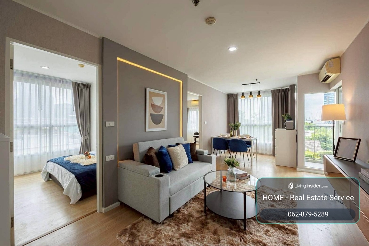 ห้องใหญ่ 2 ห้องนอน ฟังก์ชันดี พร้อมอยู่ 🔥 U Delight 2 Bangsue Station / 2 Bedrooms (FOR SALE), ยู ดีไลท์ 2 บางซื่อ สเตชั่น / 2 ห้องนอน (ขาย) BNS122 – รูปที่ 2