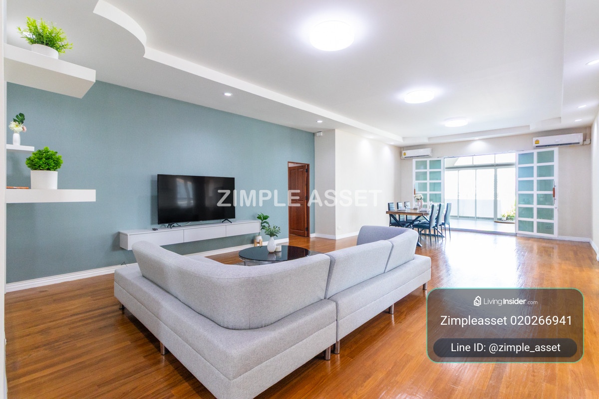Line ID: @zimple_asset   เรสซิเดนท์ห้องใหญ่ ในซ.ทองหล่อ พร้อมเฟอร์นิเจอร์ บรรยากาศเงียบสงบ มีสระว่ายน้ำ ฟิตเนส และที่จอดรถ – รูปที่ 2