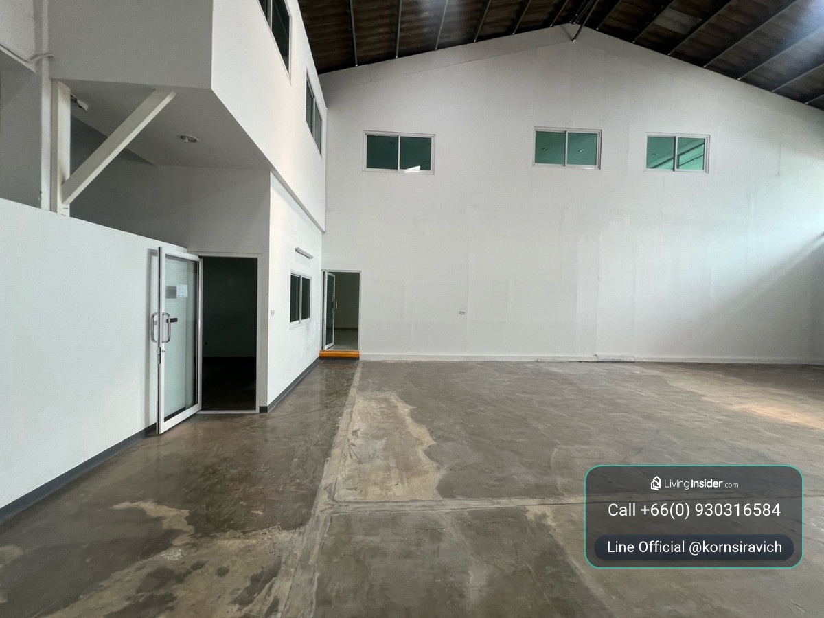 Office, warehouse, warehouse for rent, Soi Ramkhamhaeng 4, supports commercial business and company registration. For foreign renters – รูปที่ 3