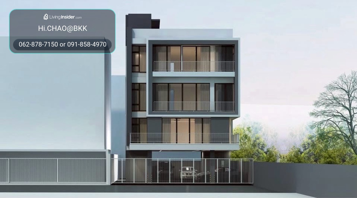 For rent Super Prime Home Office,Luxury ResidenceBrand new building 5-storey in Rama9 ,Central Rama 9,MRT Rama9 – รูปที่ 2