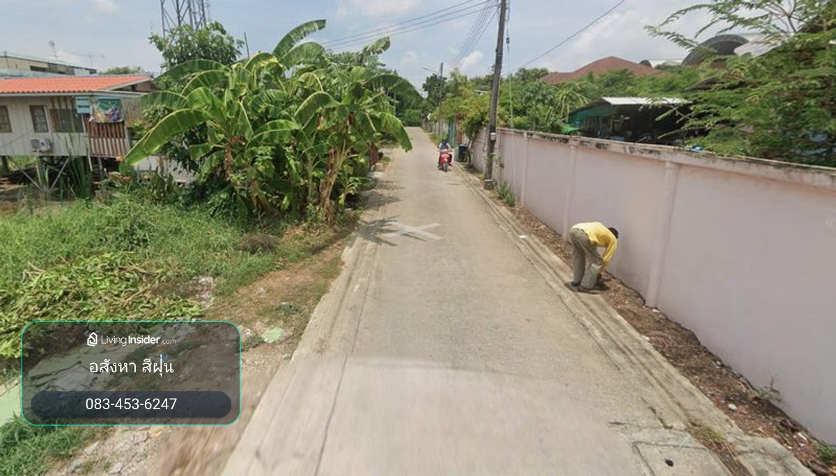 Empty land for sale, 100 square wah, Soi Phetkasem 91, Om Noi Subdistrict, Krathum Baen District. Samut Sakhon Province – รูปที่ 3