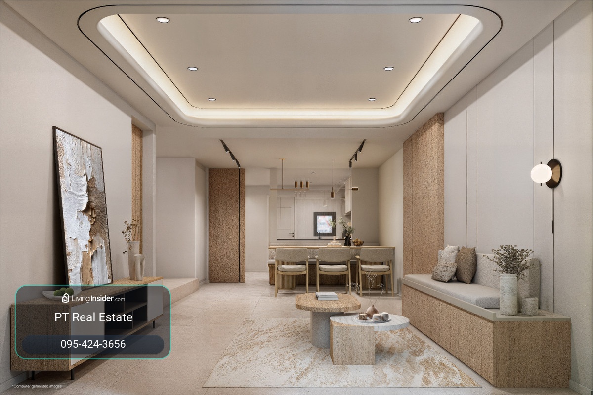 🚩[Limited Offer, only 2 units] Luxury townhome in the heart of Sukhumvit 49, prime location in the Sukhumvit area. At a great price of only 27 million baht, make an appointment to view the house at 095-424-3656 or add LINE from this phone number. – รูปที่ 2