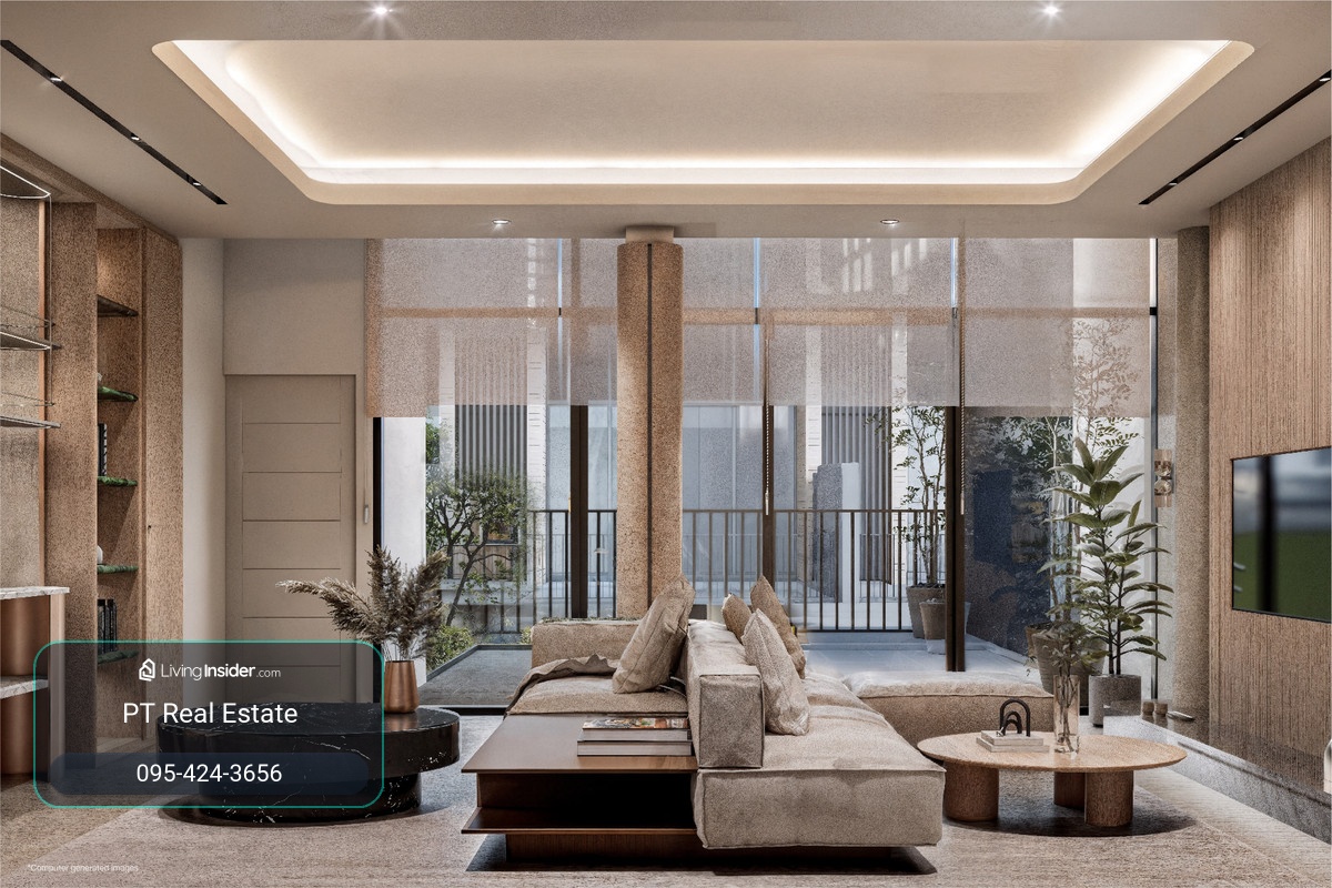 🚩[Limited Offer, only 2 units] Luxury townhome in the heart of Sukhumvit 49, prime location in the Sukhumvit area. At a great price of only 27 million baht, make an appointment to view the house at 095-424-3656 or add LINE from this phone number. – รูปที่ 3