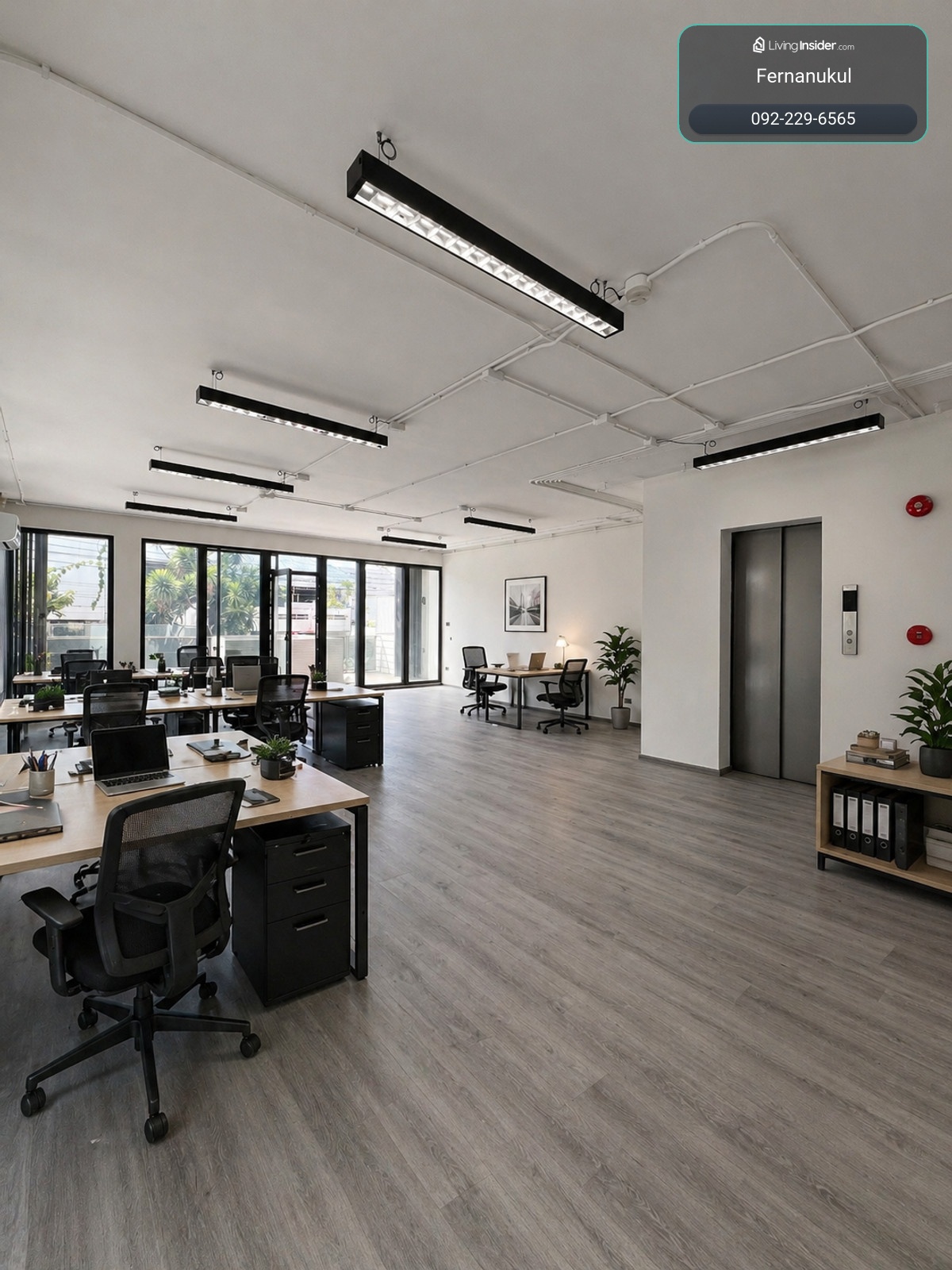 ขายพร้อมผู้เช่า The Element Rama 9 Home Office โฮมออฟฟิศระดับพรีเมียม 5 ชั้น  👉 中文翻译（偏销售氛围） 带租客即买即收租｜The Element Rama 9 五层高端Home Office商务楼 – รูปที่ 4