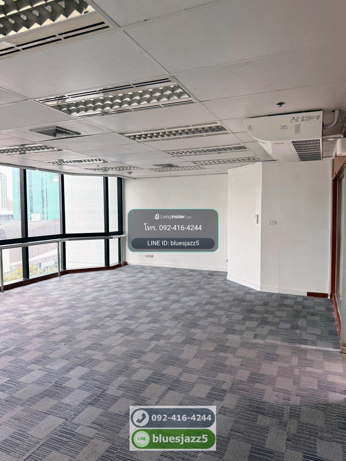 KSL Tower 55ตรม ชั้น10 พื้นที่สำนักงาน ให้เช่าใกล้ BTS พญาไท Airport Rail Link พญาไท MBK สยามพารากอน เซ็นทรัลเวิลด์ – รูปที่ 4