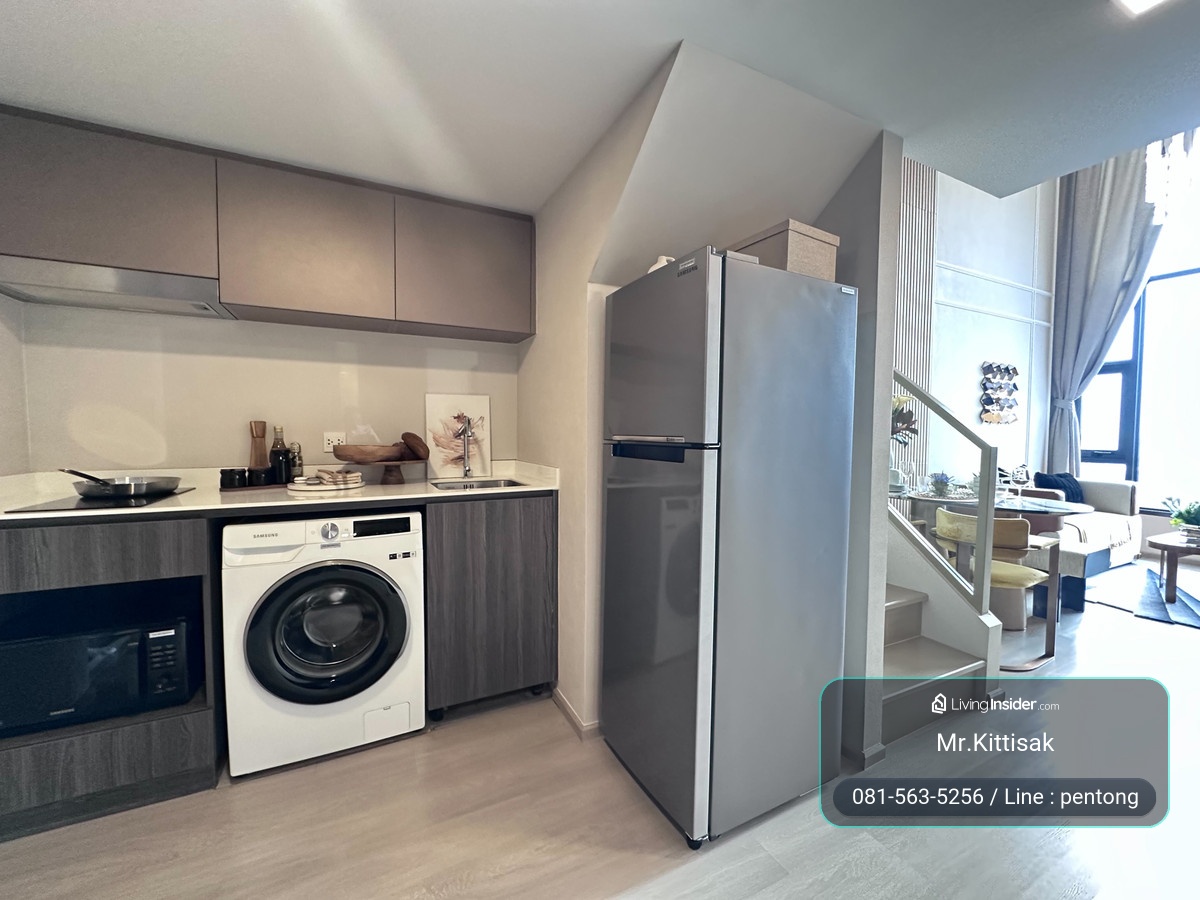 Life Phahon-Ladprao Vertiplex 1 Bedroom เพดานสูง ราคาพิเศษจากโครงการ – รูปที่ 3