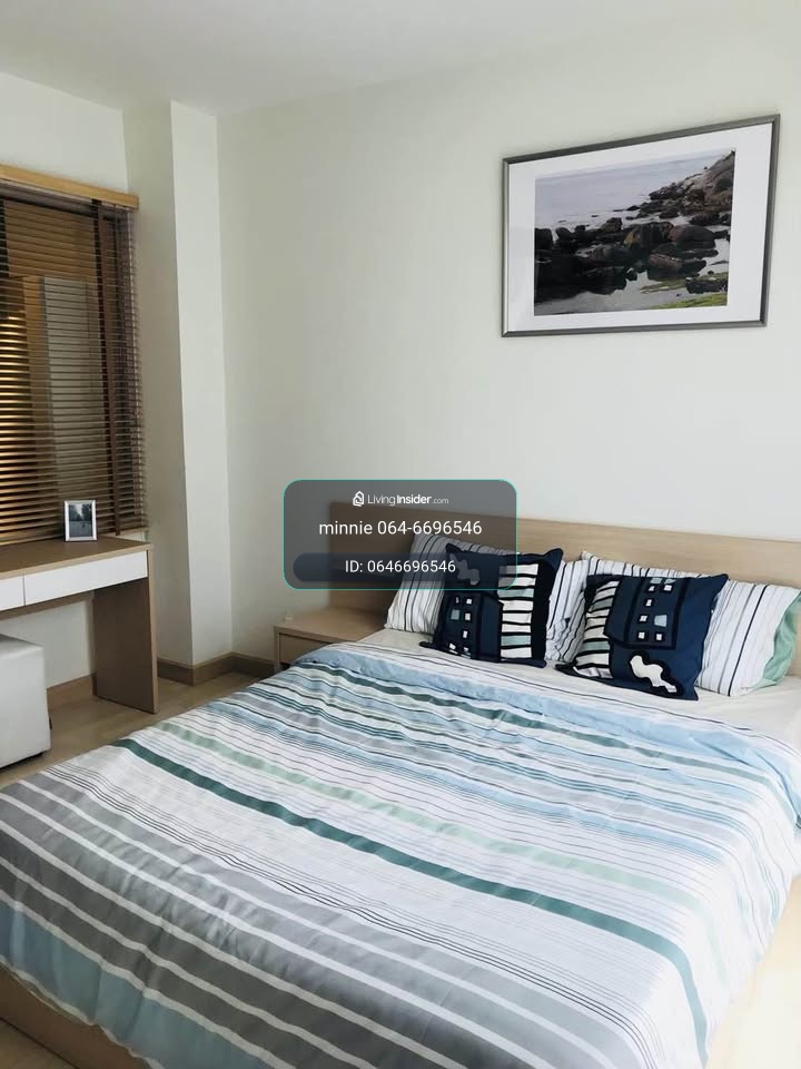 Anyone who likes a spacious room next to MRT Ratchada must come here. Rhythm ratchada, very cheap rental, 18,000 (final price), big room 46sqm, make an appointment to see quickly before you miss it. If interested, make an appointment to see at 064-6696546 – รูปที่ 3