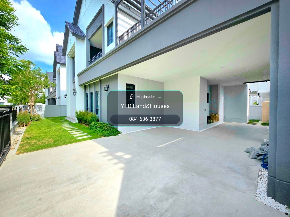 ให้เช่าบ้านเดี่ยว โครงการ Centro บางนา บ้านเดี่ยวดีไซน์ใหม่ติดเมกะ-บางนา ทำเลทอง! 3นาทีถึง Mega Bangna เดินทางสะดวกสุดๆ บ้าน Type ใหญ่สุด มีห้องแม่บ้าน แปลงใกล้สวน – รูปที่ 4