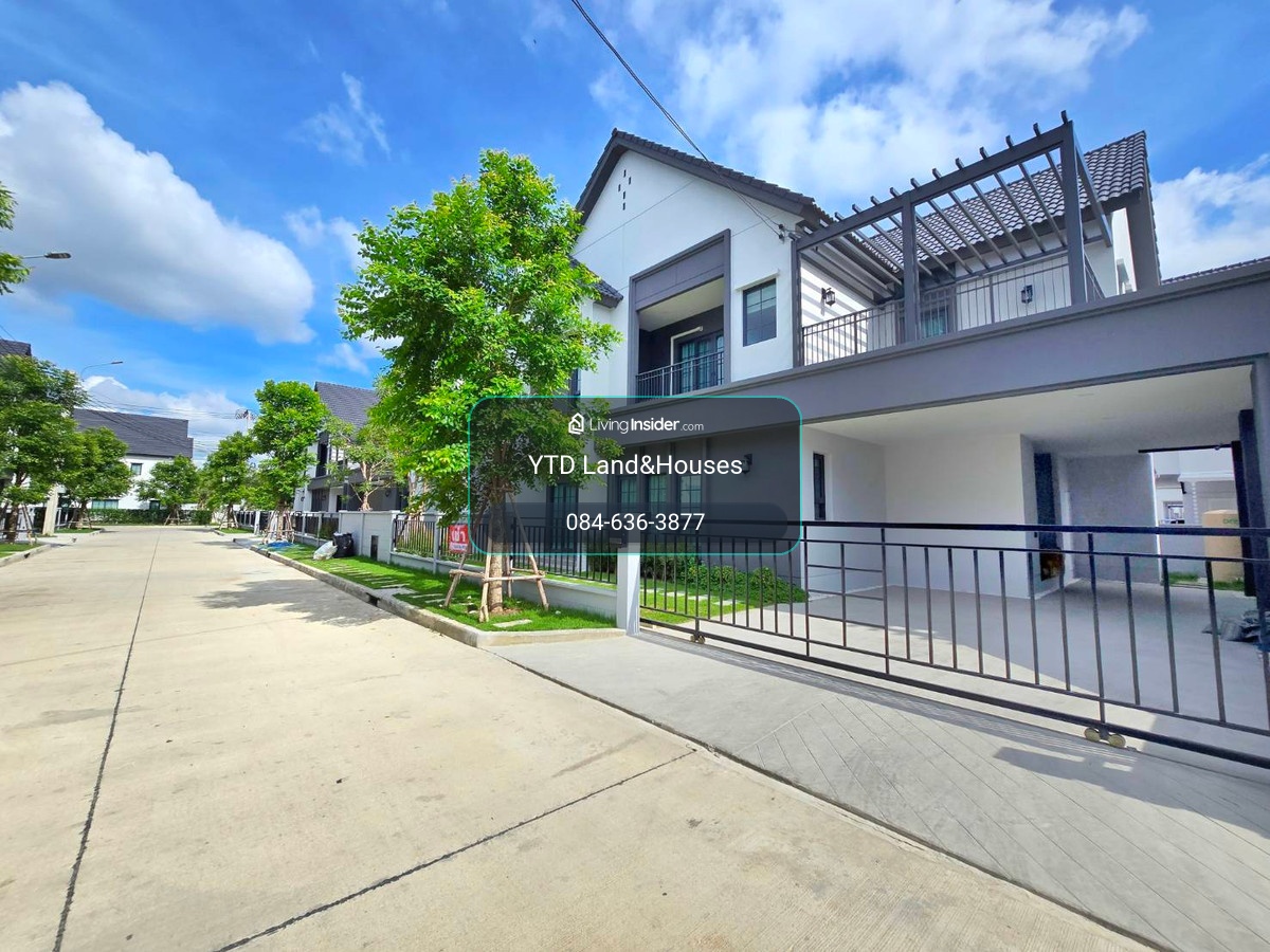 ให้เช่าบ้านเดี่ยว โครงการ Centro บางนา บ้านเดี่ยวดีไซน์ใหม่ติดเมกะ-บางนา ทำเลทอง! 3นาทีถึง Mega Bangna เดินทางสะดวกสุดๆ บ้าน Type ใหญ่สุด มีห้องแม่บ้าน แปลงใกล้สวน – รูปที่ 2