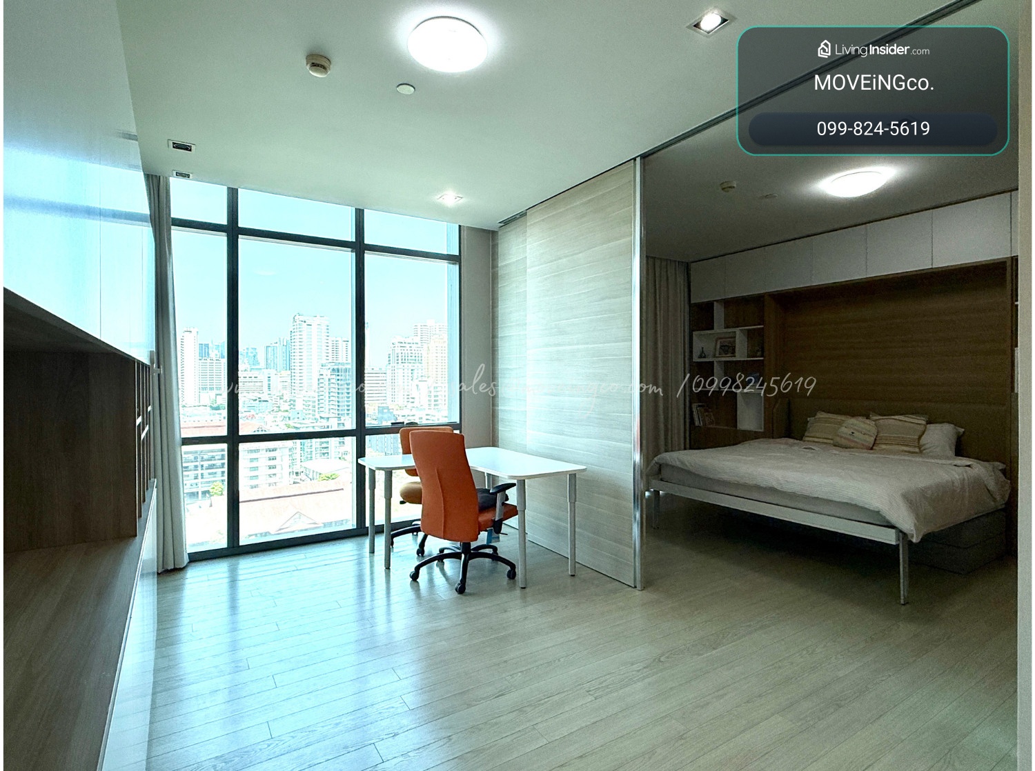 คอนโด 2 ห้องนอน ใกล้ BTS อโศก และ MRT สุขุมวิท – รูปที่ 2
