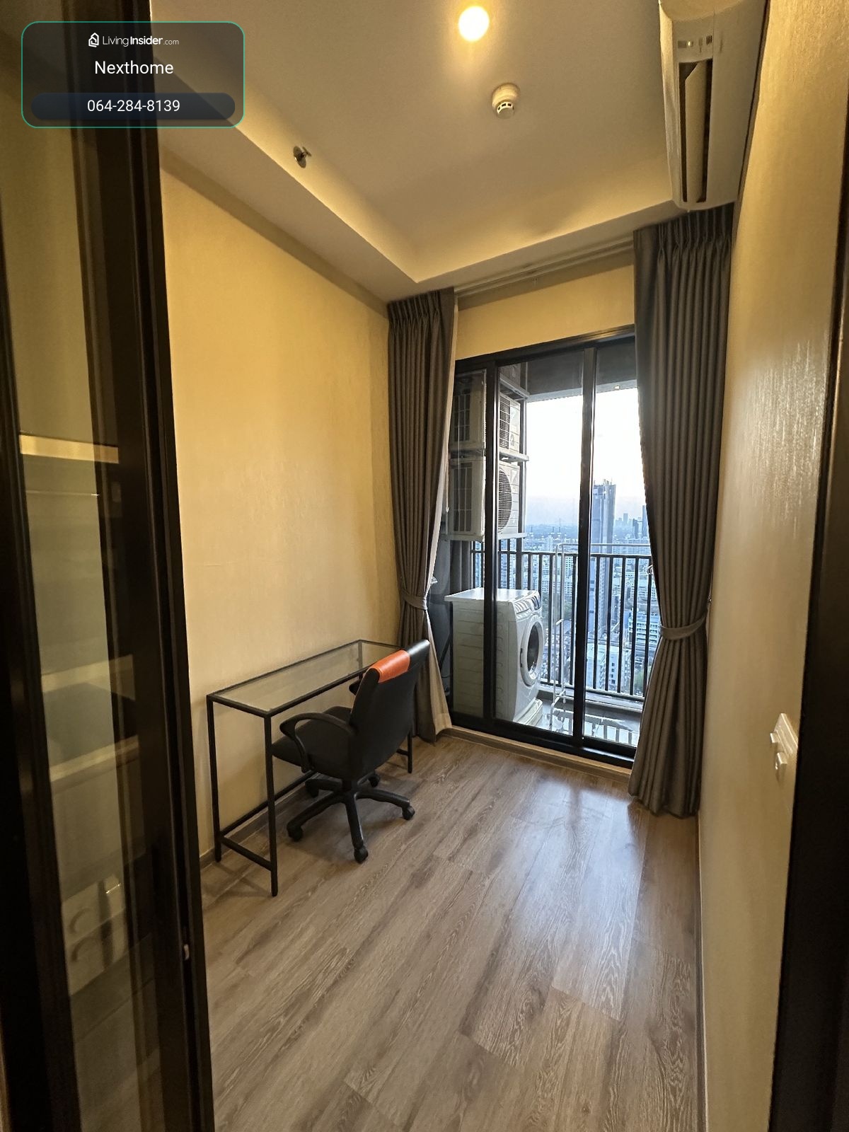 🔥ให้เช่าด่วน🔥 KnightsBridge Prime Onnut ห้อง 1 Bed Plus 31.4 ตร.ม. ติด Big C ใกล้ BTS อ่อนนุช แต่งบิ้วอินพร้อมอยู่ – รูปที่ 3