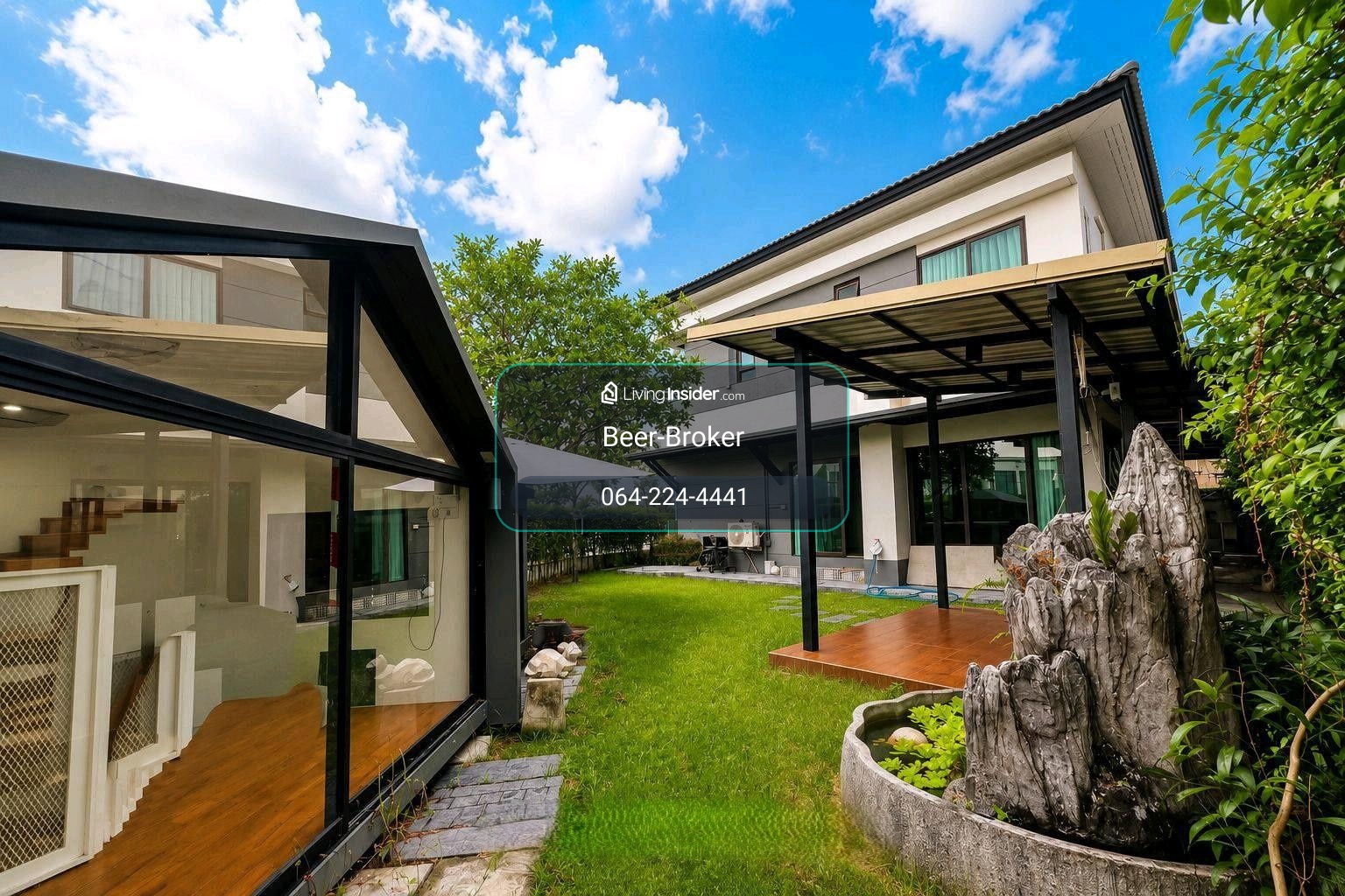 บ้านเดี่ยว 5นาทีถึงทางด่วนตลิ่งชัน หลังมุม 4ห้องนอน 4ห้องน้ำ ติดสวนส่วนกลาง  – รูปที่ 3