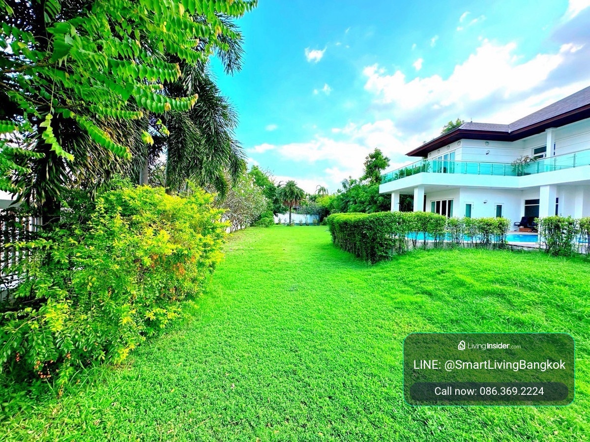 ขาย / เช่า คฤหาสน์หรู Windmill Park บางนา กม.10.5 บ้านในสนามกอล์ฟ พื้นที่ขนาดใหญ่ 7 ห้องนอน พร้อมสระว่ายน้ำ ใกล้ Mega Bangna และสนามบินสุวรรณภูมิ – รูปที่ 3
