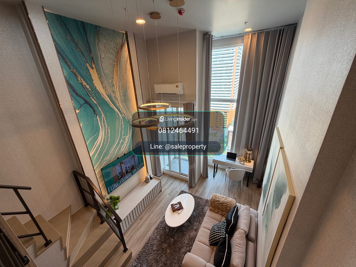Culture Thonglor ห้อง Studio Hybrid โปรโมชั่นตรงราคาโครงการ เพดานสูง  – รูปที่ 3