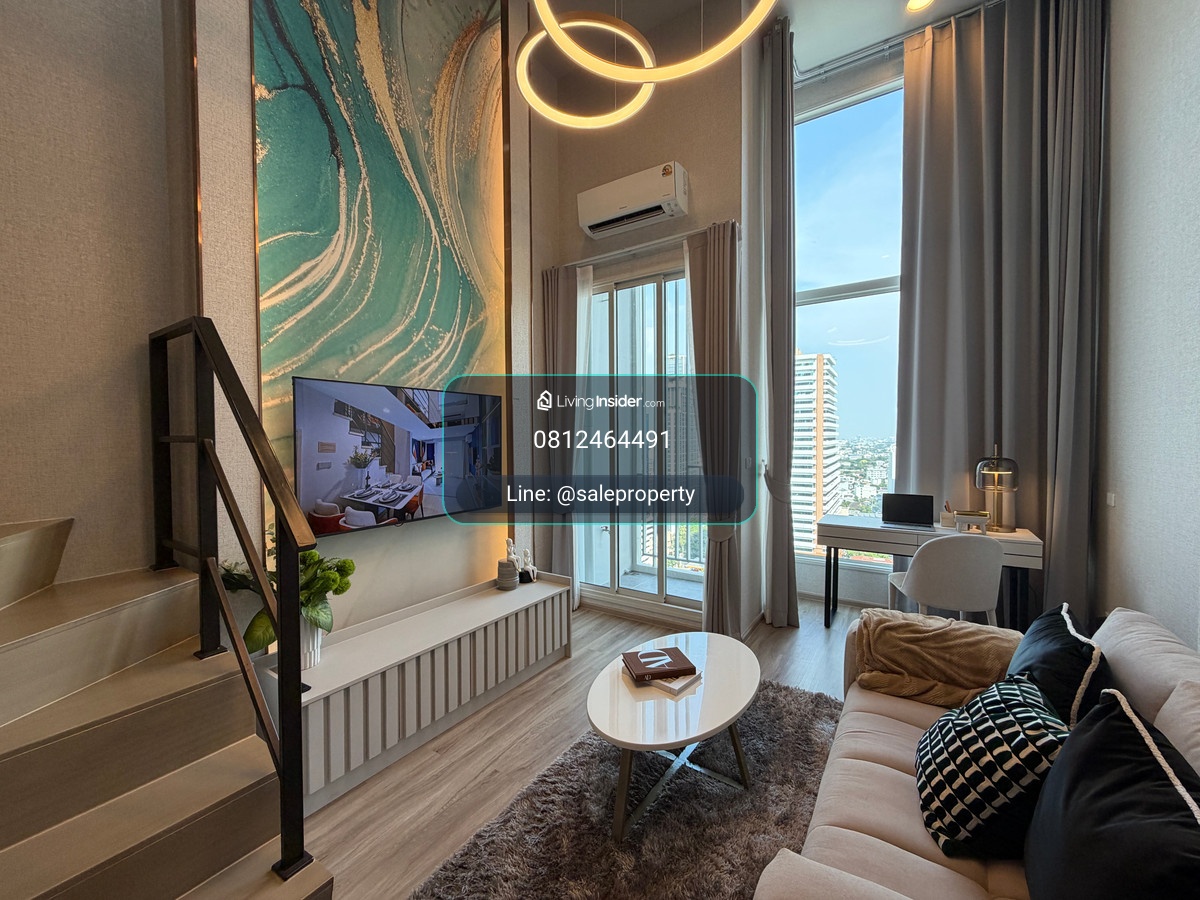Culture Thonglor ห้อง Studio Hybrid โปรโมชั่นตรงราคาโครงการ เพดานสูง  – รูปที่ 2