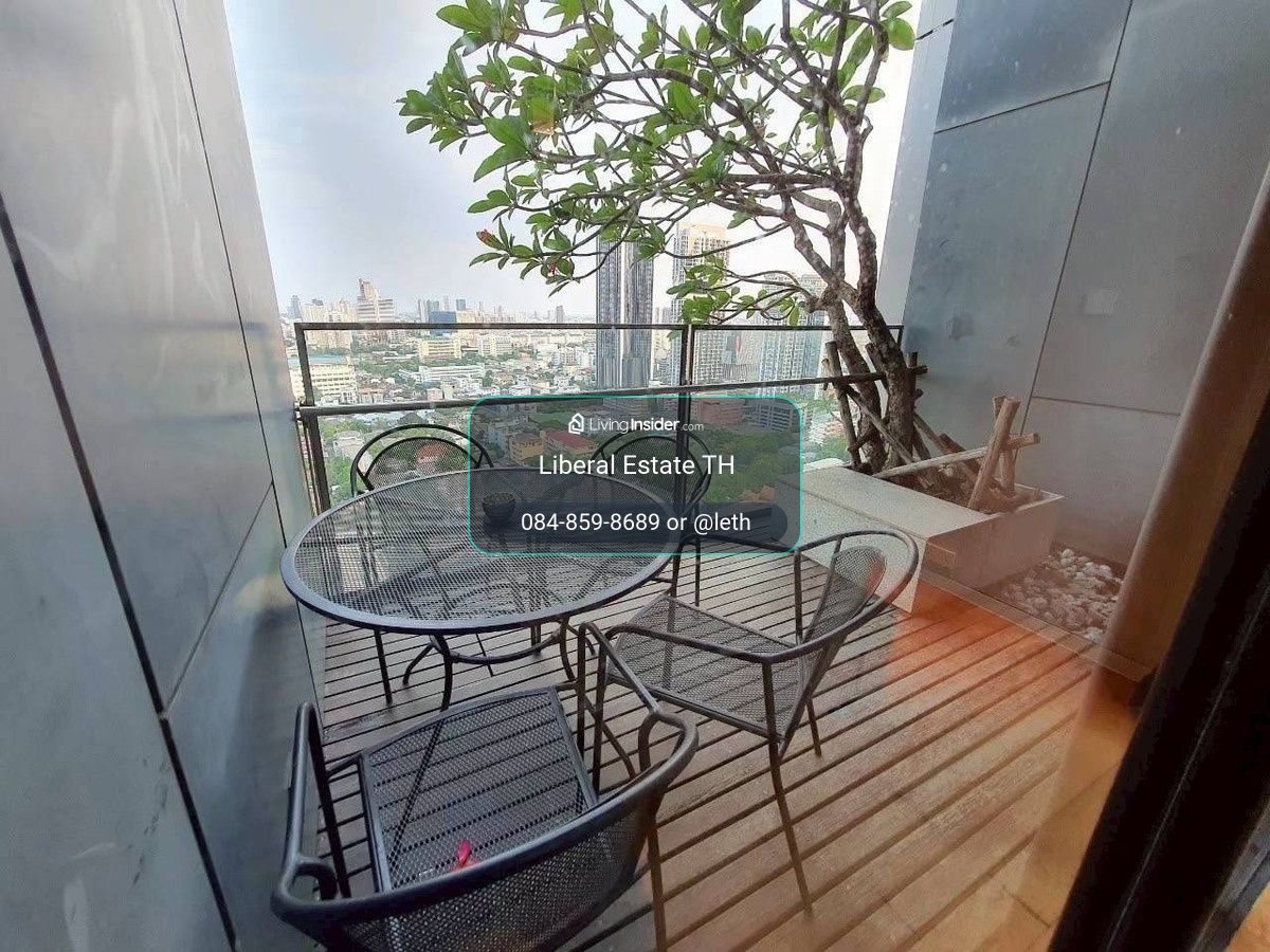 LTHC15219 – Modern Condo High Floor River View for Rent Chong Nonsi | City Lifestyle Best Value | Near BTS Chong Nonsi | 60,000 THB | คอนโดให้เช่า ช่องนนทรี ชั้นสูง วิวแม่น้ำ คุ้มค่า ใกล้ BTS ช่องนนทรี – รูปที่ 4