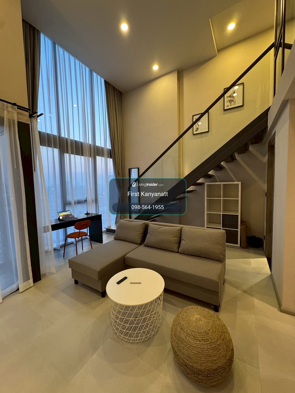 Duplex 1 bed for rent at Cooper Siam near Siam & BTS National Stadium – รูปที่ 2