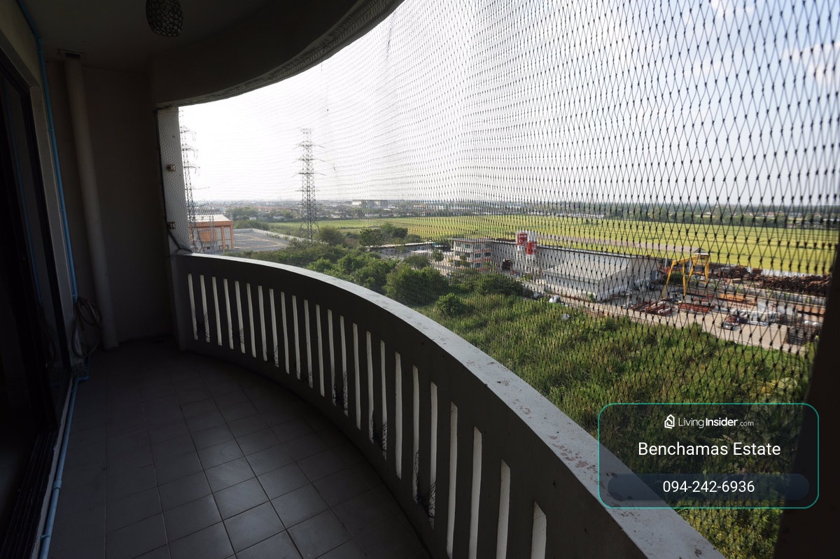 🔥Large room condo for sale Nontree Park Ville Nontree Park Ville   Spacious space, open view, good wind 📍 Close to Rangsit University and Khu Khot BTS. – รูปที่ 2