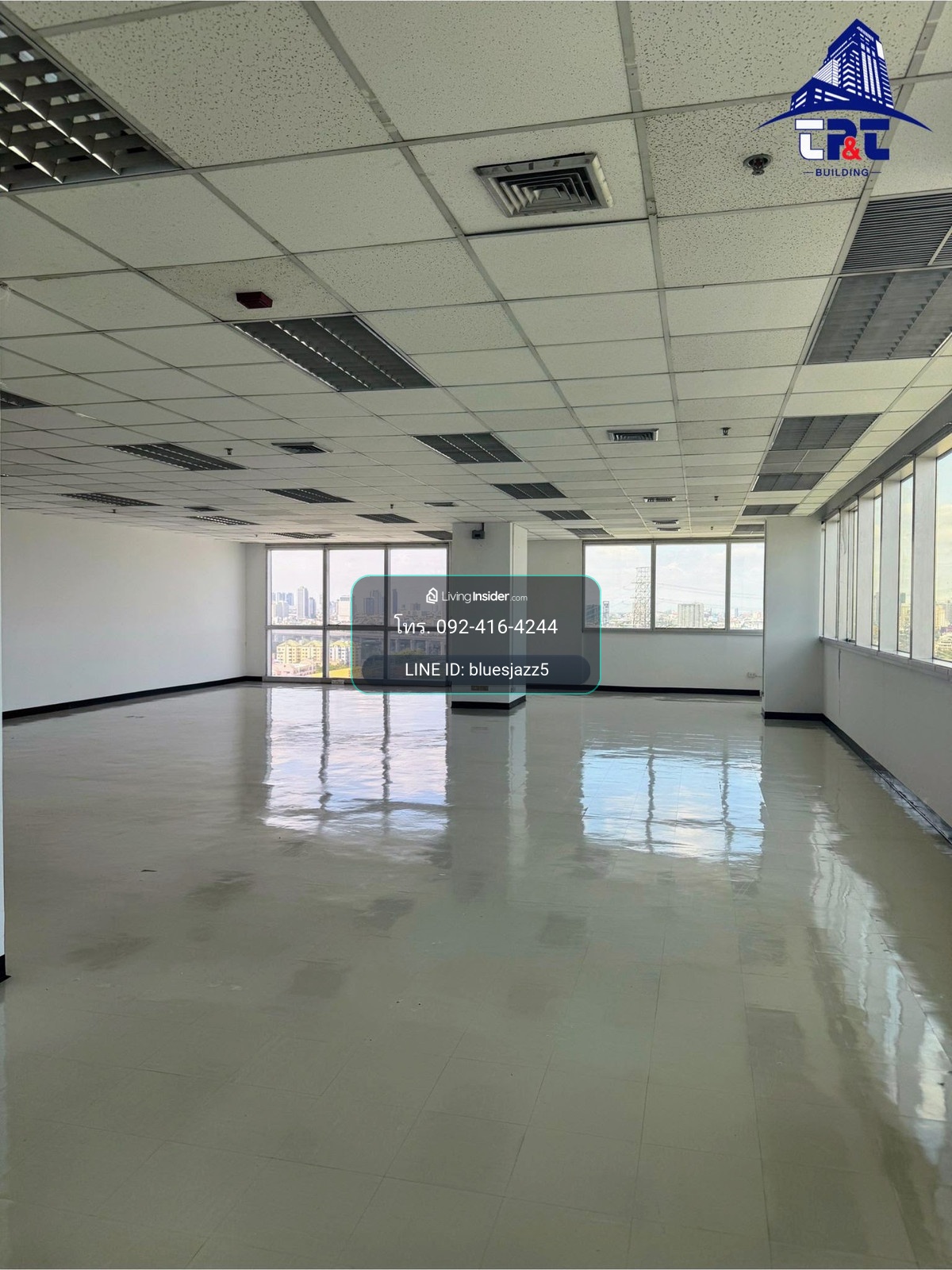 TP&T Tower 178 ตร.ม. พื้นที่สำนักงานให้เช่าใกล้ BTS หมอชิต MRT สวนจตุจักร เซ็นทรัลลาดพร้าว สนามบินดอนเมือง – รูปที่ 2