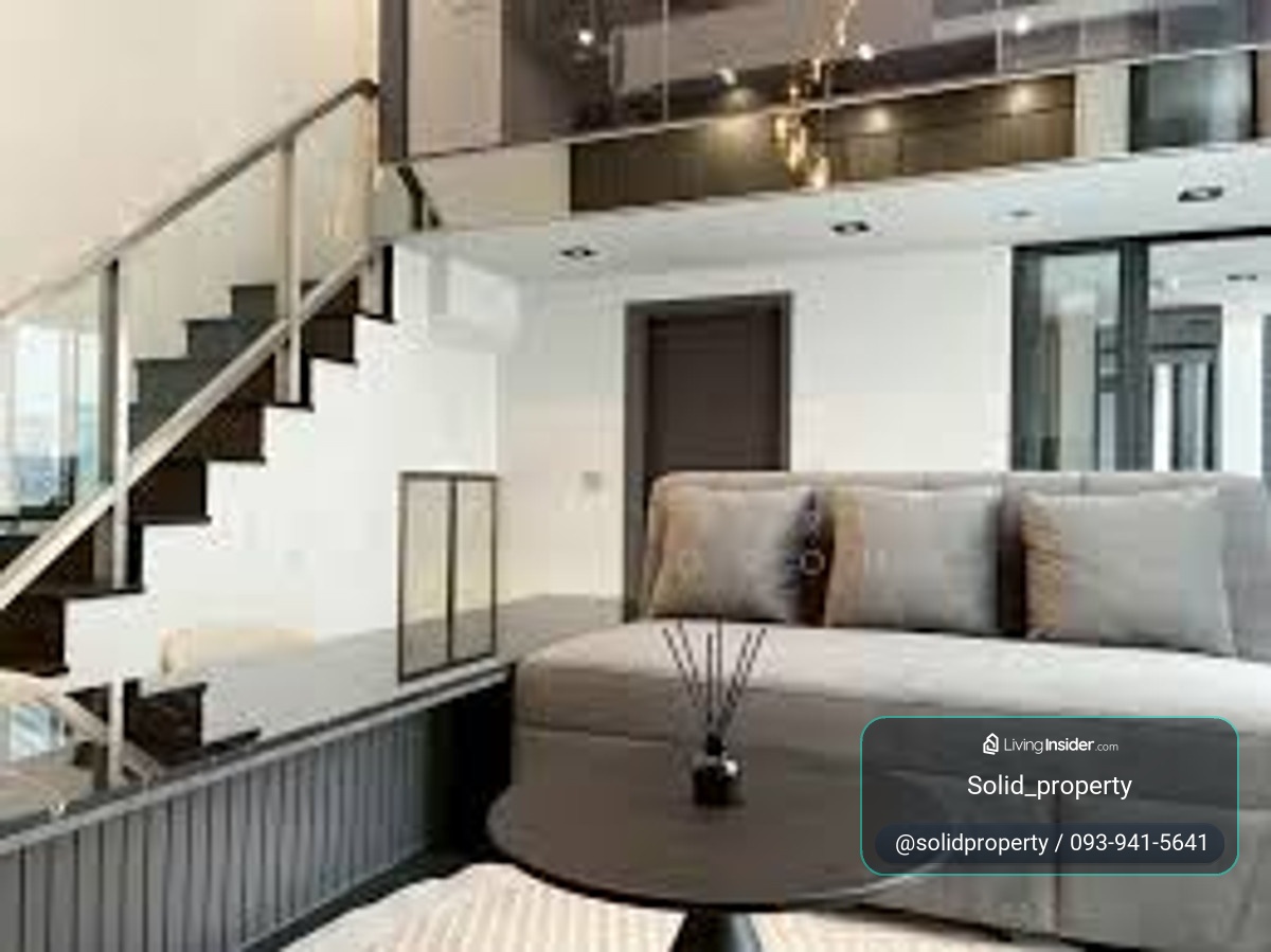 ✨ Super Luxury Loft 2 ชั้น! CONNER Ratchathewi 💎 [0 เมตร MRT ราชเทวี | ห้องสวยเพดานสูง พร้อมอยู่] ✨ – รูปที่ 4