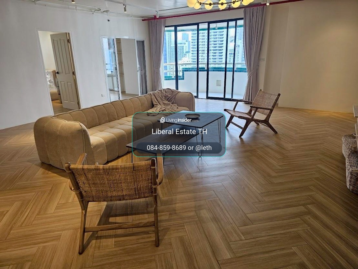 LTH15245 – Spacious Luxury Condo for Rent Asoke | City Lifestyle Best Value | Near BTS Asoke | 120,000 THB | คอนโดหรูให้เช่า อโศก ห้องใหญ่พิเศษ คุ้มค่า ใกล้ BTS อโศก – รูปที่ 2