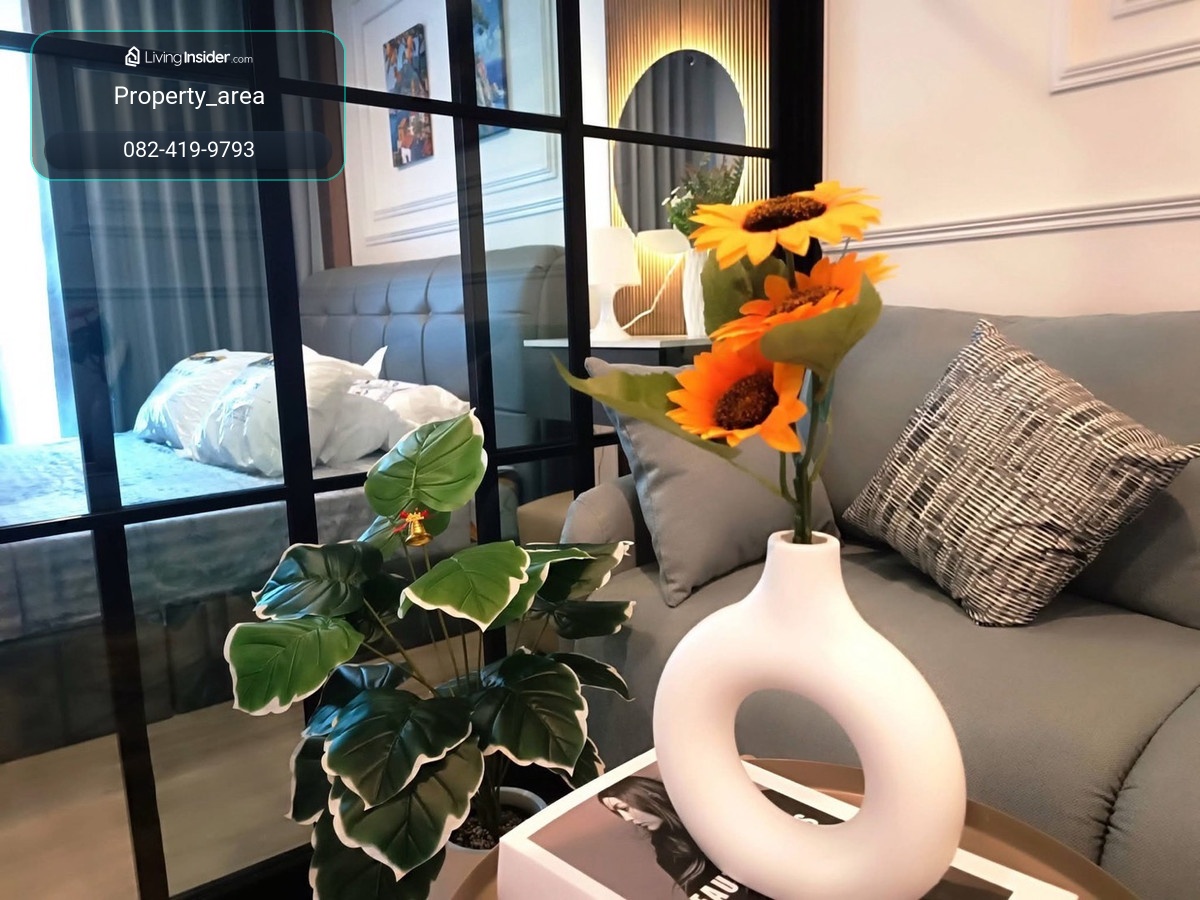 ให้เช่า รีเจ้นท์โฮม บางนา Regent Home Bangna ชั้น 23 ขนาด 28 ตร.ม เฟอร์นิเจอร์ เครื่องใช้ไฟฟ้าครบ 11,500 บาท  – รูปที่ 2
