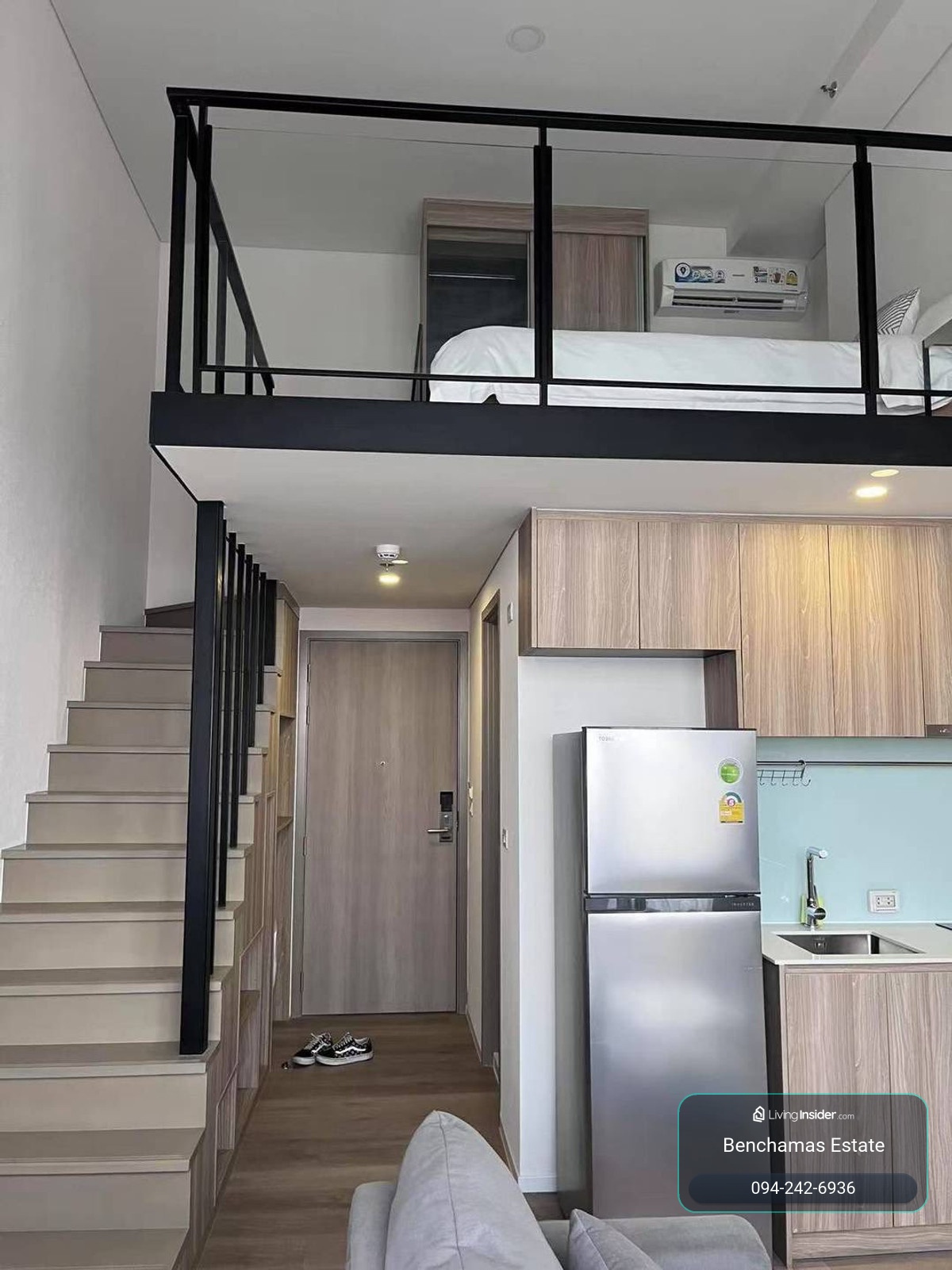 ขาย ห้อง Duplex ชั้นสูง วิวดี ✅   Siamese Sukhumvit 87 ไซแอมมิส สุขุมวิท 87✨  ทำเลศักยภาพ ใกล้ BTS อ่อนนุช – รูปที่ 3