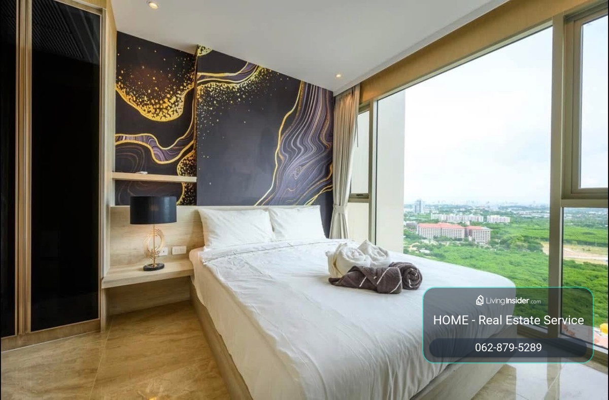 The Riviera Monaco Pattaya / 1 Bedroom (FOR RENT), เดอะ ริเวียร่า โมนาโก พัทยา / 1 ห้องนอน (เช่า) KP006 – รูปที่ 3