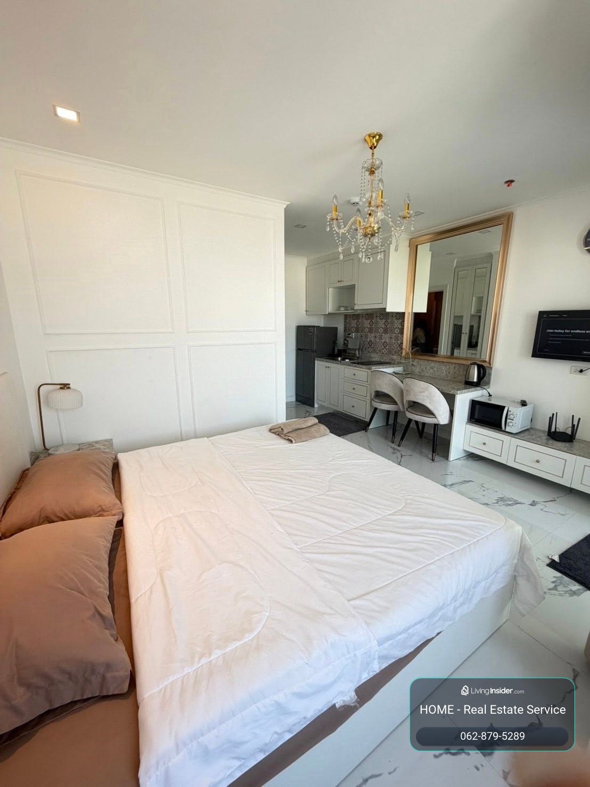 The Empire Tower Pattaya / Studio (FOR RENT), ดิ เอ็มไพร์ ทาวเวอร์ พัทยา / ห้องสตูดิโอ (เช่า) KP014 – รูปที่ 2