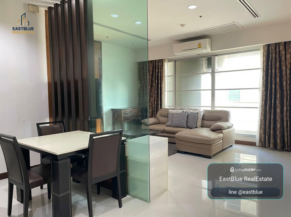 For Rent: Baan Klang Krung Siam Pathumwan 2 Bed 80 sqm near BTS Ratchathewi 38,000 THB/month – รูปที่ 3