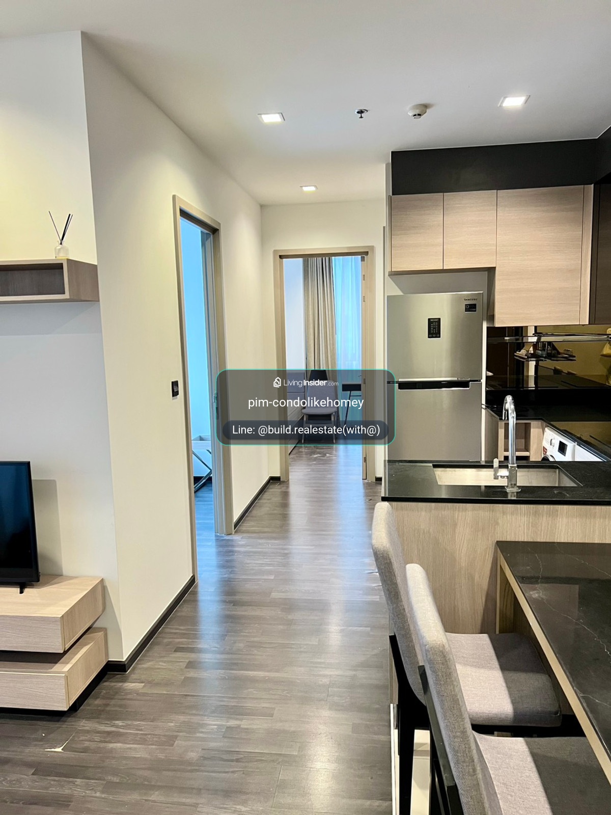 ✨ Exclusive Unit ตำแหน่งโซนมีแค่2ห้อง - The Line Asoke-Ratchada 2Bedrooms 32+ Floor - Only 32K/month – รูปที่ 2