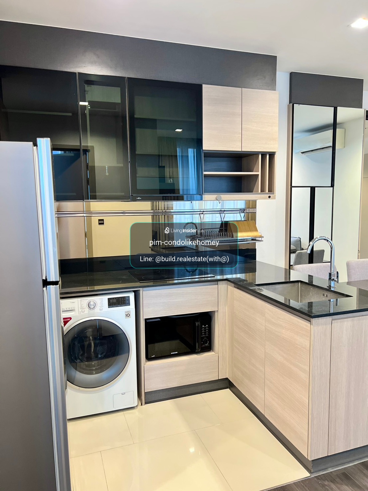 ✨ Exclusive Unit ตำแหน่งโซนมีแค่2ห้อง - The Line Asoke-Ratchada 2Bedrooms 32+ Floor - Only 32K/month – รูปที่ 4