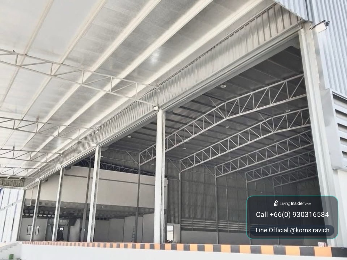 Warehouse for rent, 1,964 square meters @ Bang Bo - Bang Phli - Bang Pla, Samut Prakan Province industrial estate area light purple land plan – รูปที่ 2
