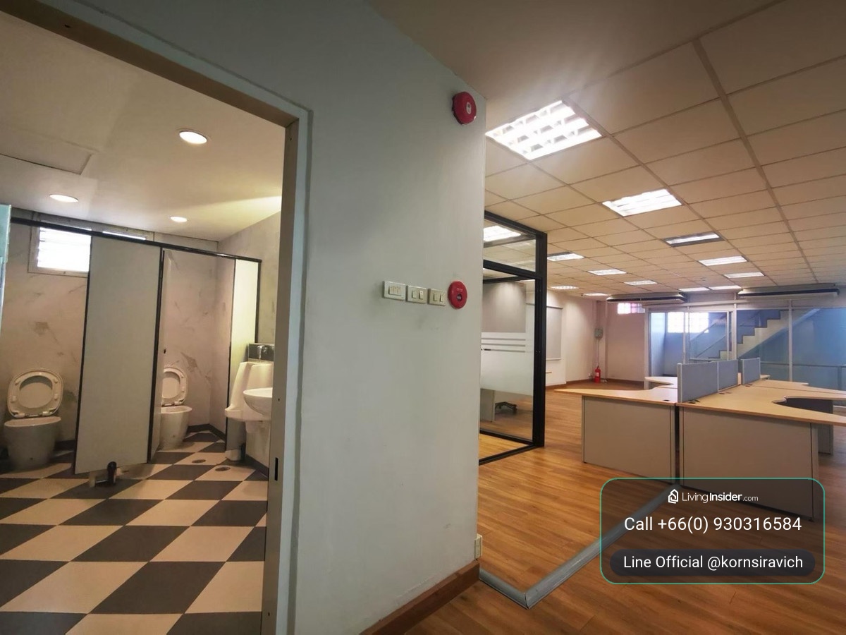 Office space, office 93 square meters @ Asoke - New Phetchaburi Road, near MRT Phetchaburi Station 350 meters. – รูปที่ 3