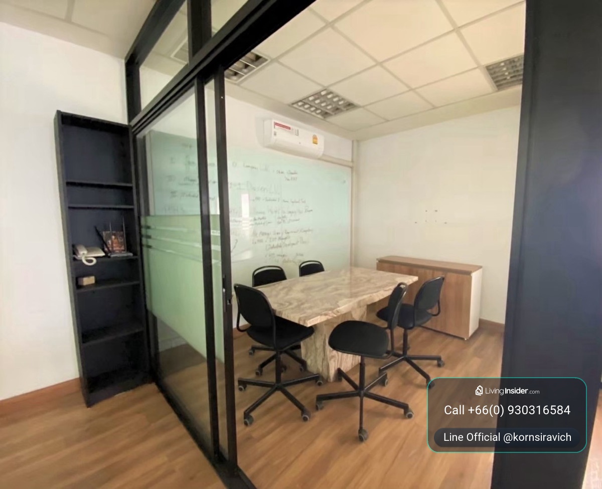 Office space, office 93 square meters @ Asoke - New Phetchaburi Road, near MRT Phetchaburi Station 350 meters. – รูปที่ 2