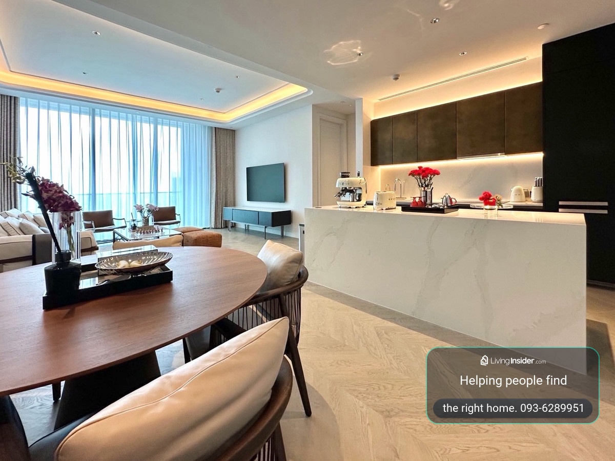 Ultra-Luxury | 2 นอน 3 น้ำ 140 ตร.ม. ชั้น 30+ Private Lift at ONE89 Wireless (One Bangkok) – รูปที่ 3