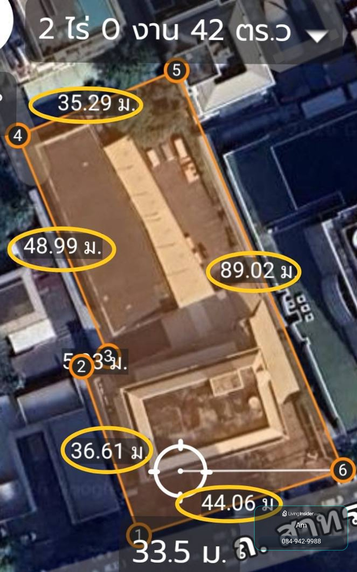 Land North Sathorn mainroad: 2-0-42 rais 2,357,600,000 bht. Am: 0656199198 – รูปที่ 4