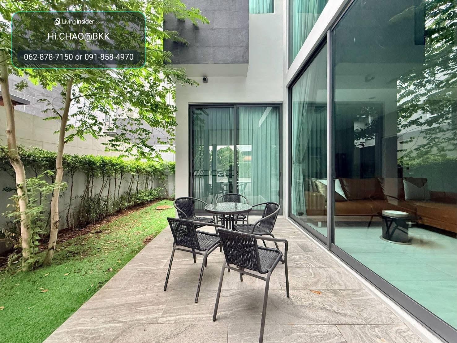 🚩 Luxury house for rent @The Gentry Pattanakarn 2. Bangkok Prep International School, Ekkamai International School. Fully furnished, ready to move in. – รูปที่ 2